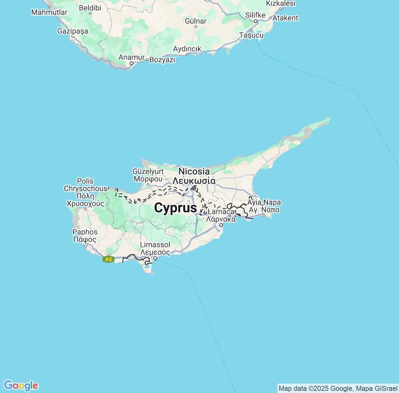 Map image for Intellectual Property Lawyers in Cyprus and Europe IP firms at coordinates  ; .