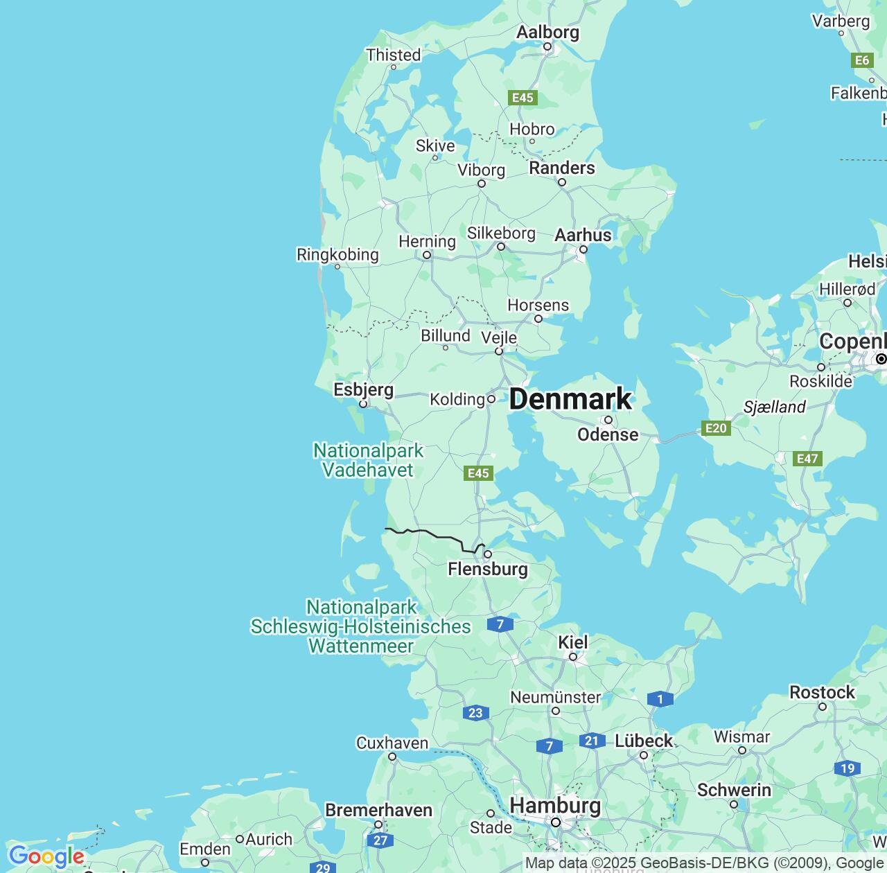 Map image for Intellectual Property Lawyers in South Denmark and Denmark IP firms at coordinates  ; .