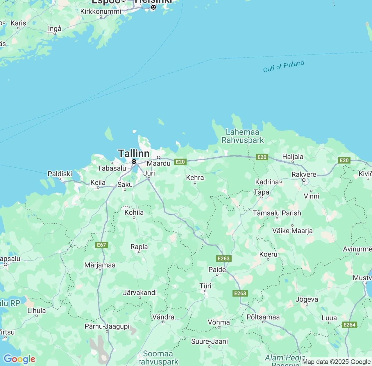 Map image for Intellectual Property Lawyers in Harjumaa and Estonia IP firms at coordinates  ; .