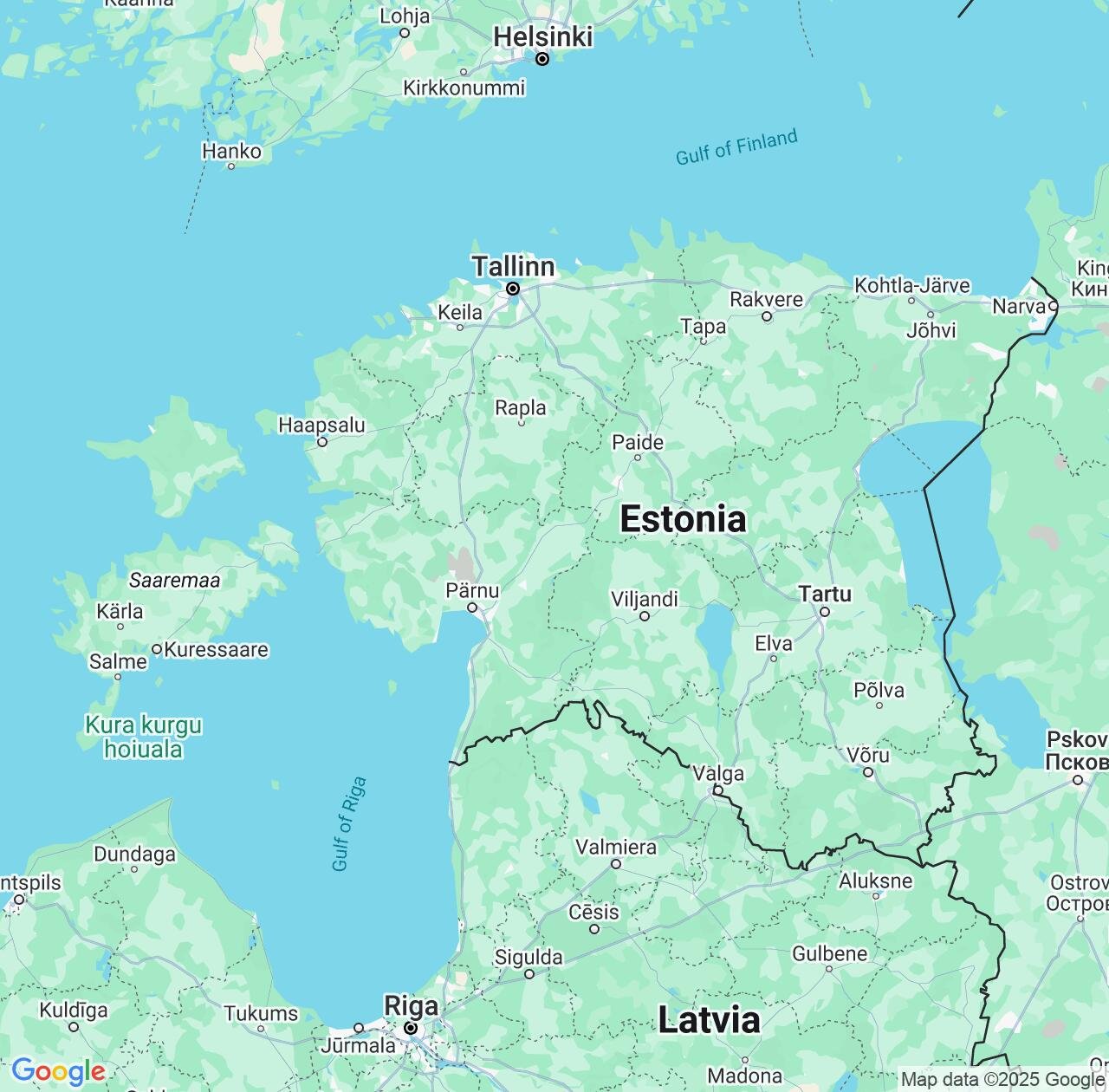 Map image for Intellectual Property Lawyers in Estonia and Europe IP firms at coordinates  ; .