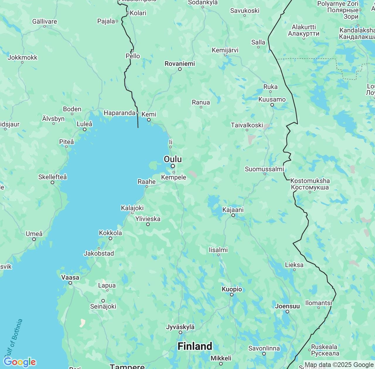 Map image for Intellectual Property Lawyers in North Ostrobothnia and Finland IP firms at coordinates  ; .