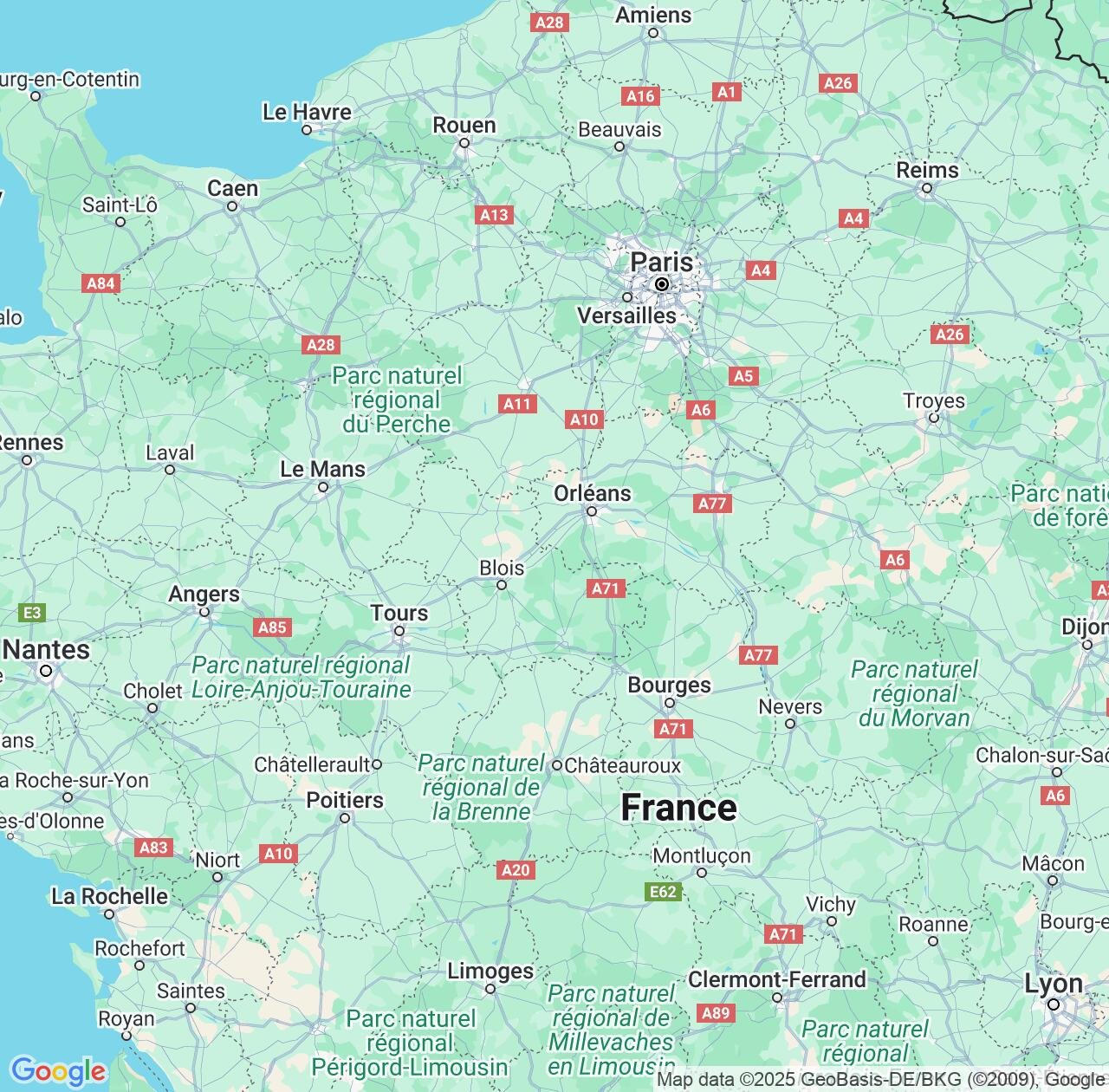 Map image for Intellectual Property Lawyers in Centre and France IP firms at coordinates  ; .