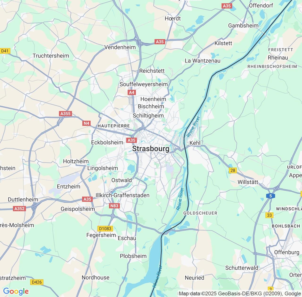 Map image for Intellectual Property Lawyers in Strasbourg and Grand Est IP firms at coordinates  ; .