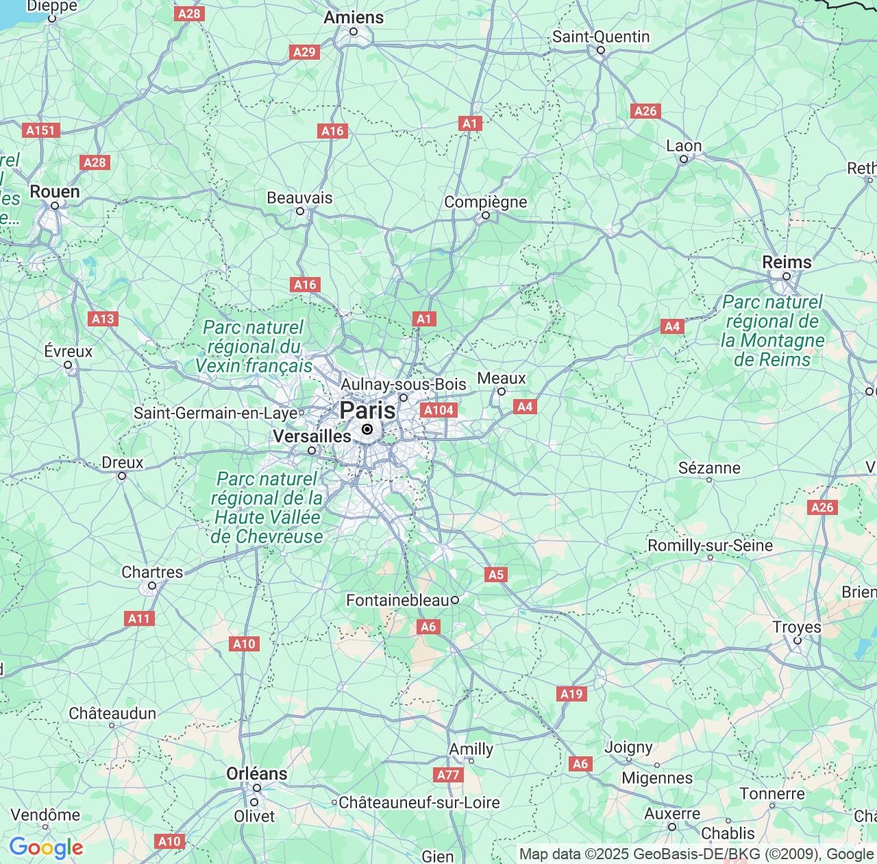 Map image for Intellectual Property Lawyers in Île-de-France and France IP firms at coordinates  ; .