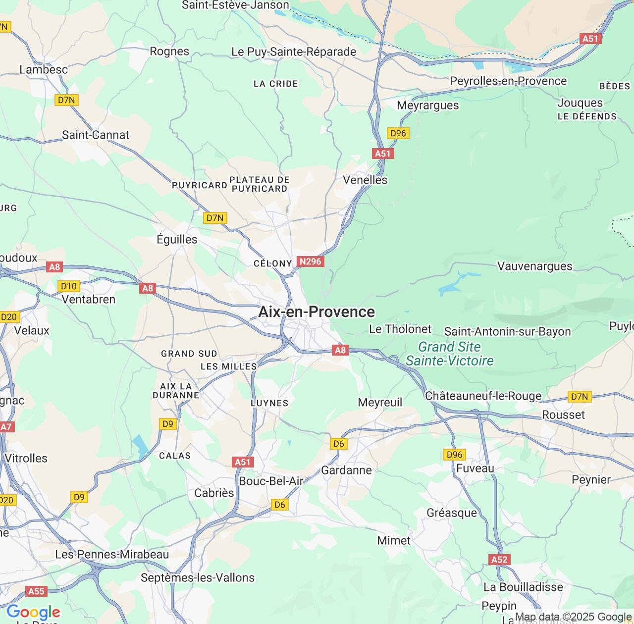 Map image for Intellectual Property Lawyers in Aix-en-Provence and Provence-Alpes-Côte d'Azur IP firms at coordinates  ; .