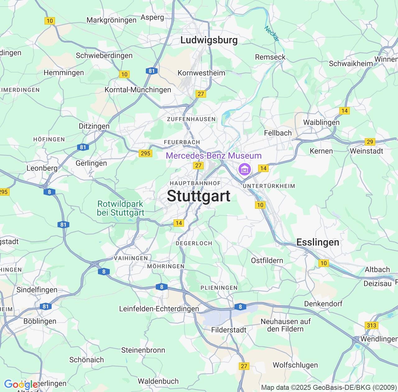 Map image for Intellectual Property Lawyers in Stuttgart and Baden-Wurttemberg IP firms at coordinates  ; .
