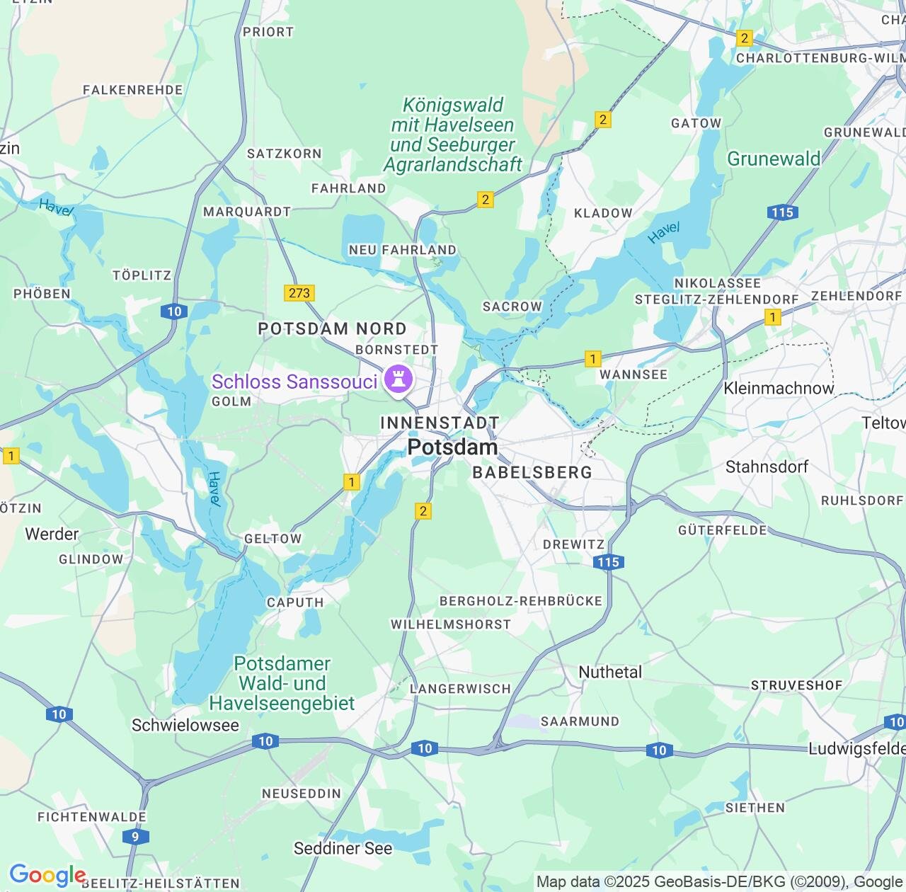 Map image for Intellectual Property Lawyers in Potsdam and Brandenburg IP firms at coordinates  ; .