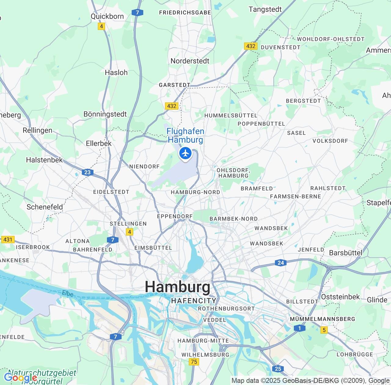 Map image for Intellectual Property Lawyers in Hamburg-Nord and Hamburg IP firms at coordinates  ; .