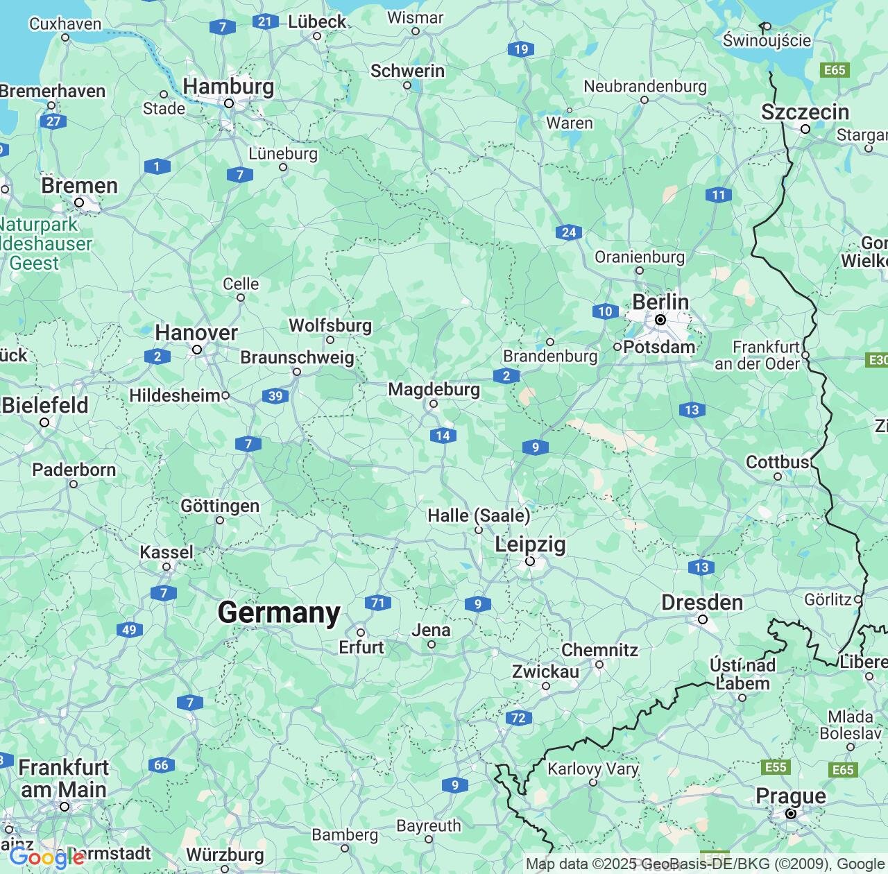 Map image for Intellectual Property Lawyers in Saxony-Anhalt and Germany IP firms at coordinates  ; .
