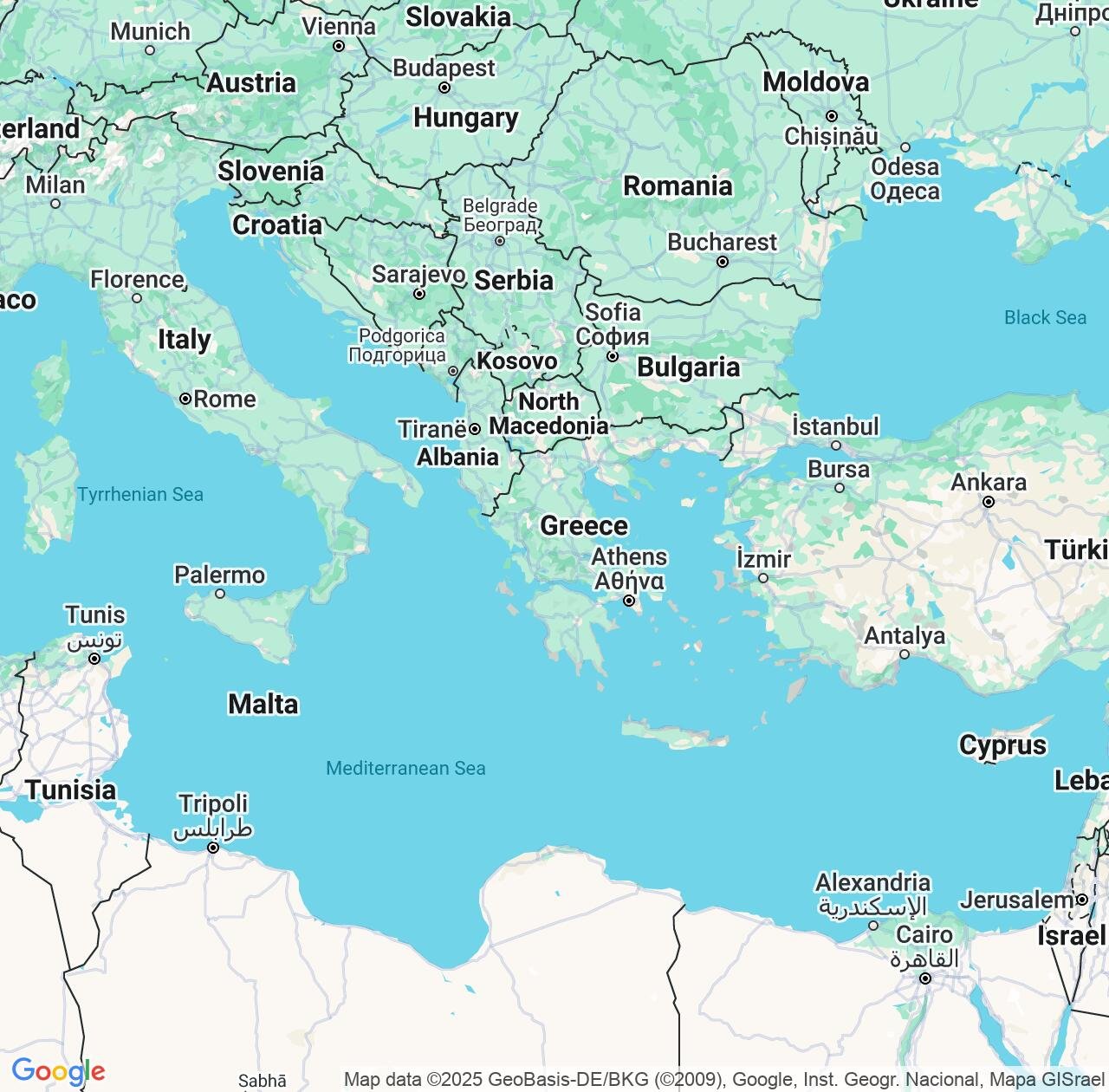 Map image for Intellectual Property Lawyers in Greece and Europe IP firms at coordinates  ; .