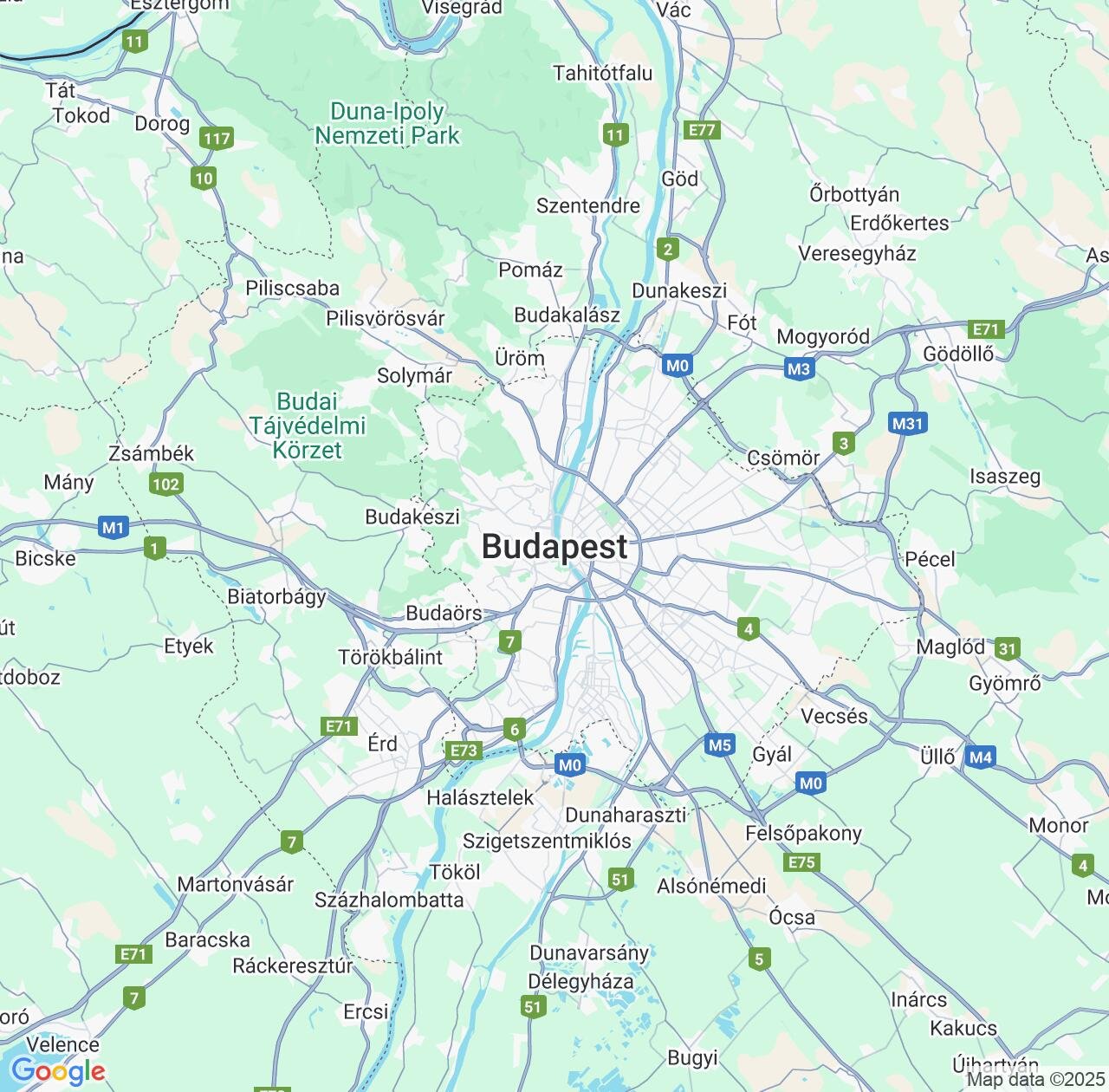 Map image for Intellectual Property Lawyers in Budapest and Hungary IP firms at coordinates  ; .