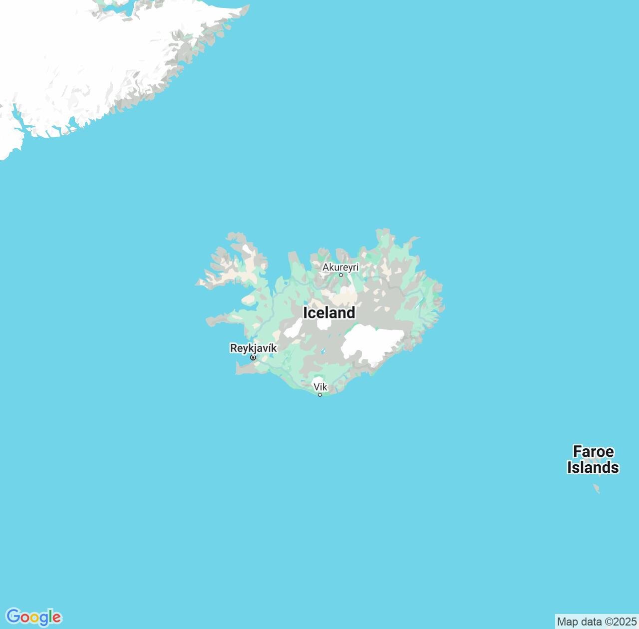 Map image for Intellectual Property Lawyers in Iceland and Europe IP firms at coordinates  ; .