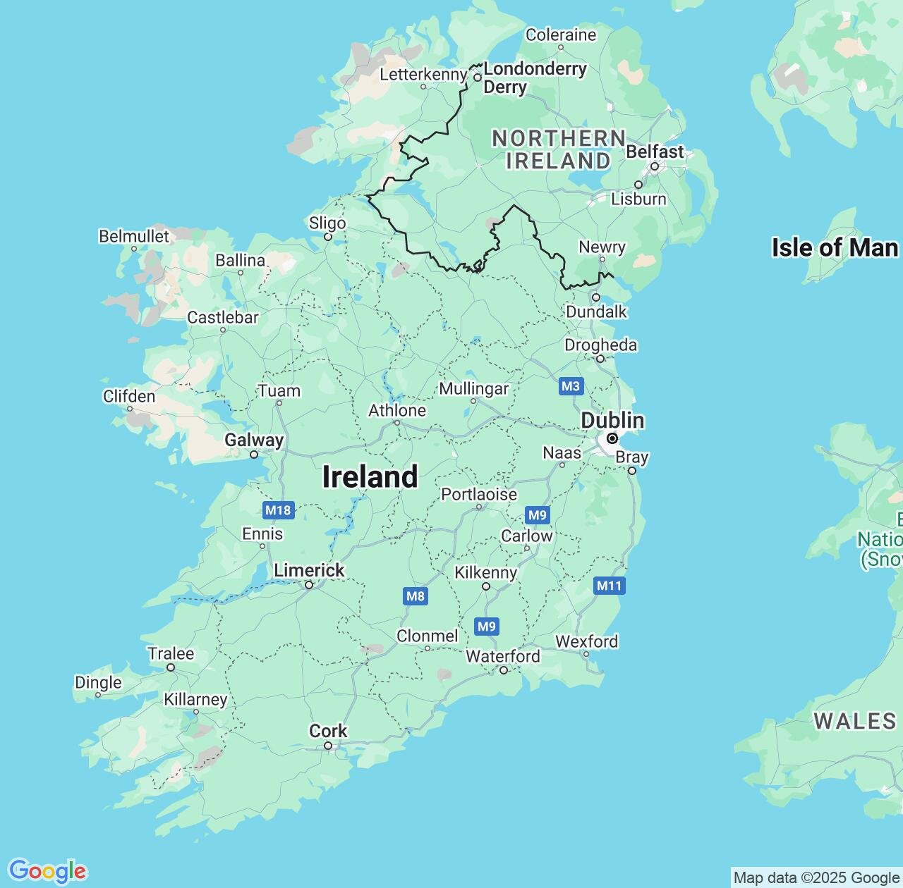 Map image for Intellectual Property Lawyers in Leinster and Ireland IP firms at coordinates  ; .