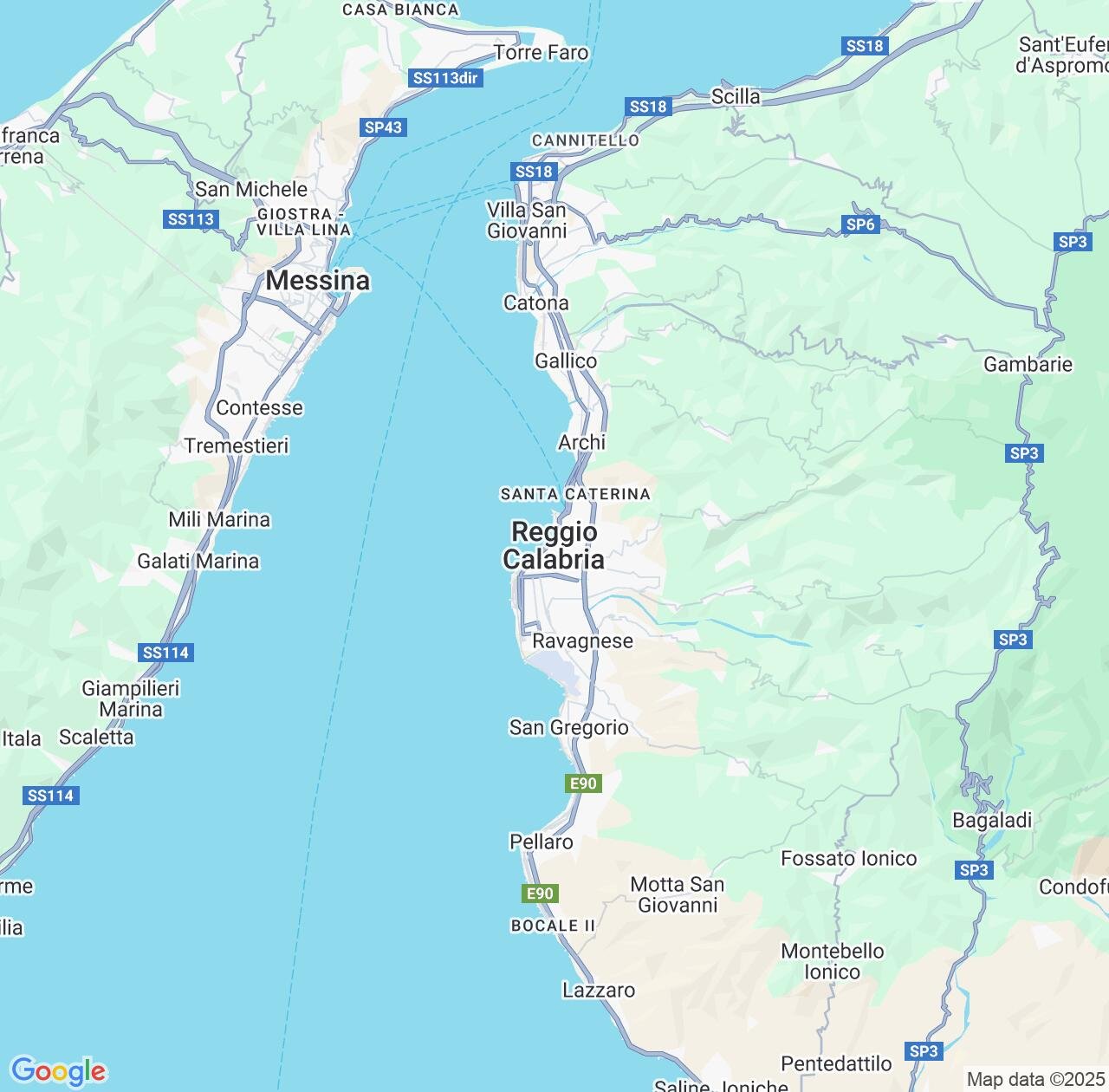 Map image for Intellectual Property Lawyers in Reggio Calabria and Calabria IP firms at coordinates  ; .