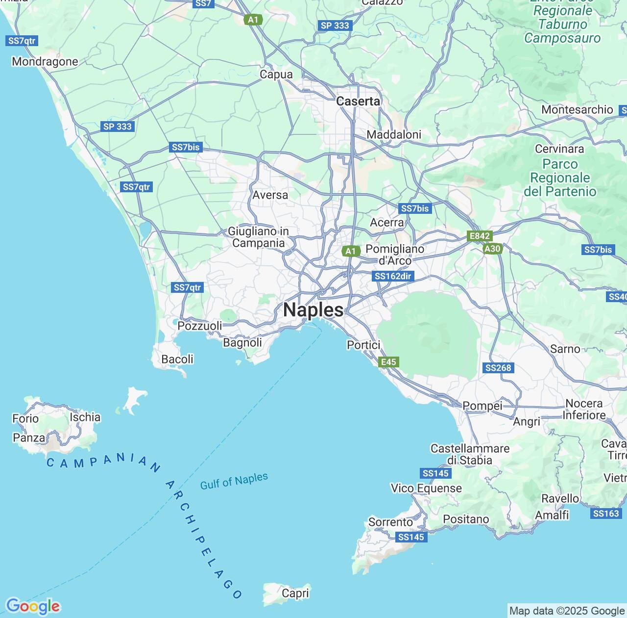 Map image for Intellectual Property Lawyers in Naples and Campania IP firms at coordinates  ; .