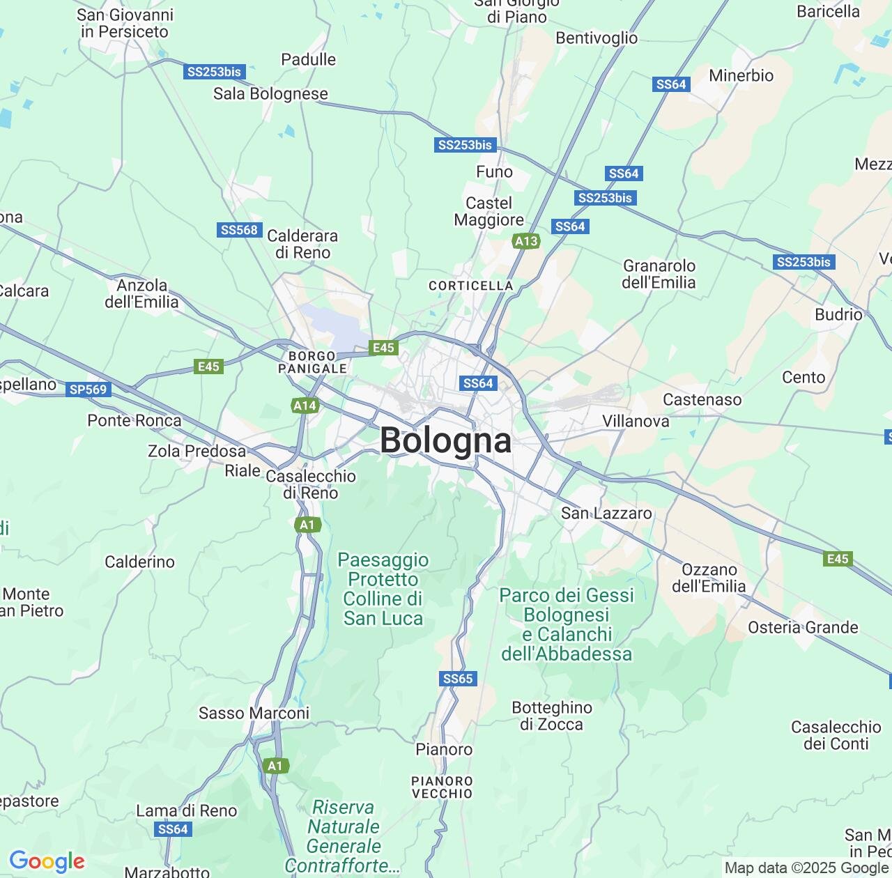Map image for Intellectual Property Lawyers in Bologna and Emilia-Romagna IP firms at coordinates  ; .