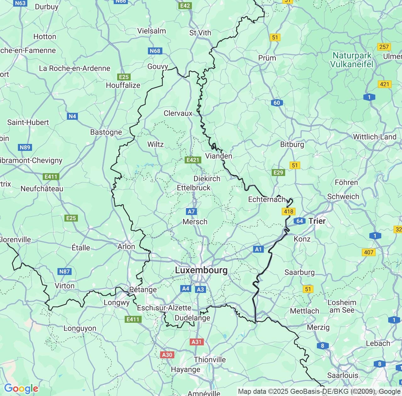 Map image for Intellectual Property Lawyers in Luxembourg and Europe IP firms at coordinates  ; .