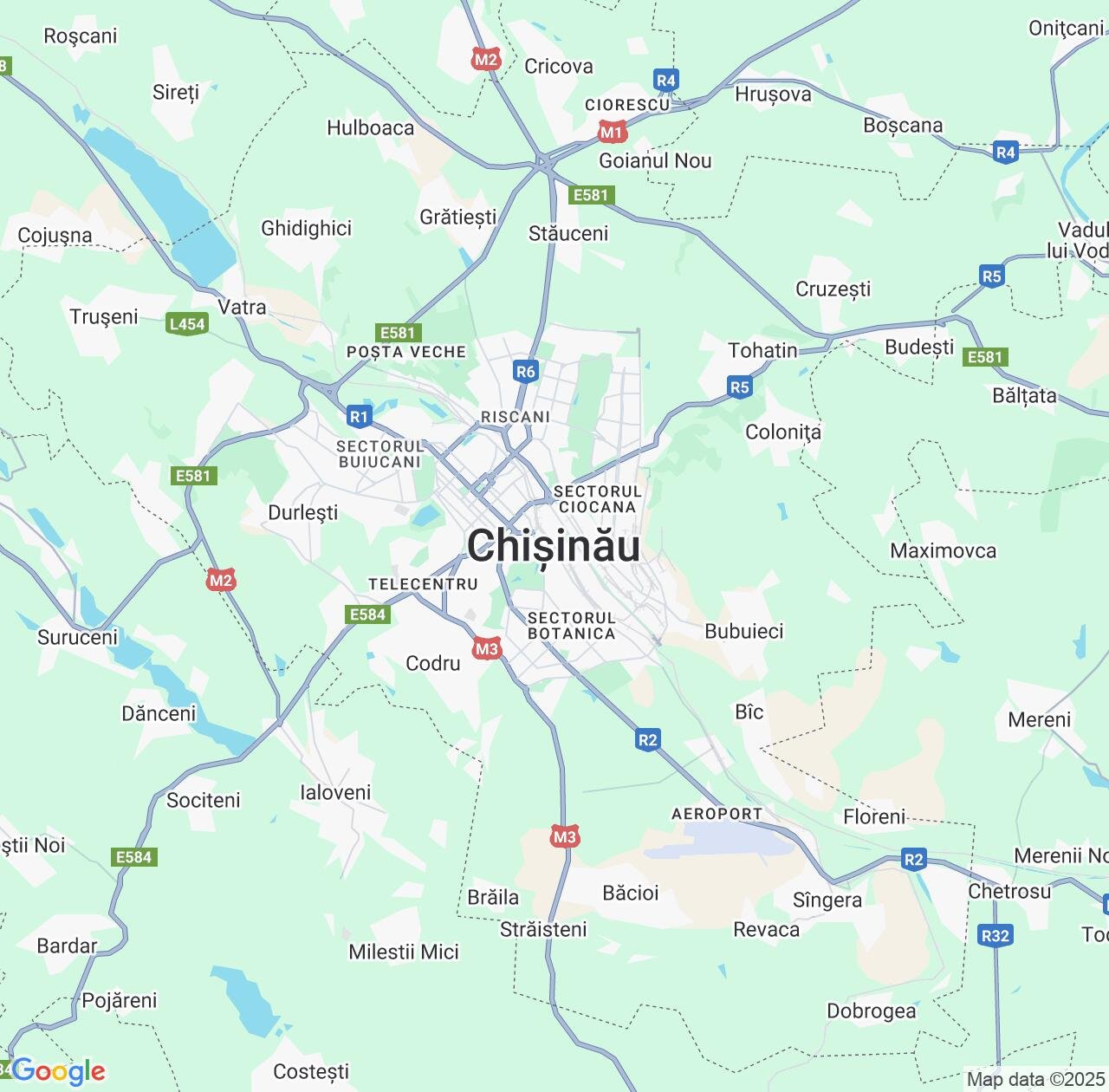 Map image for Intellectual Property Lawyers in Chișinău Municipality and Moldova IP firms at coordinates  ; .