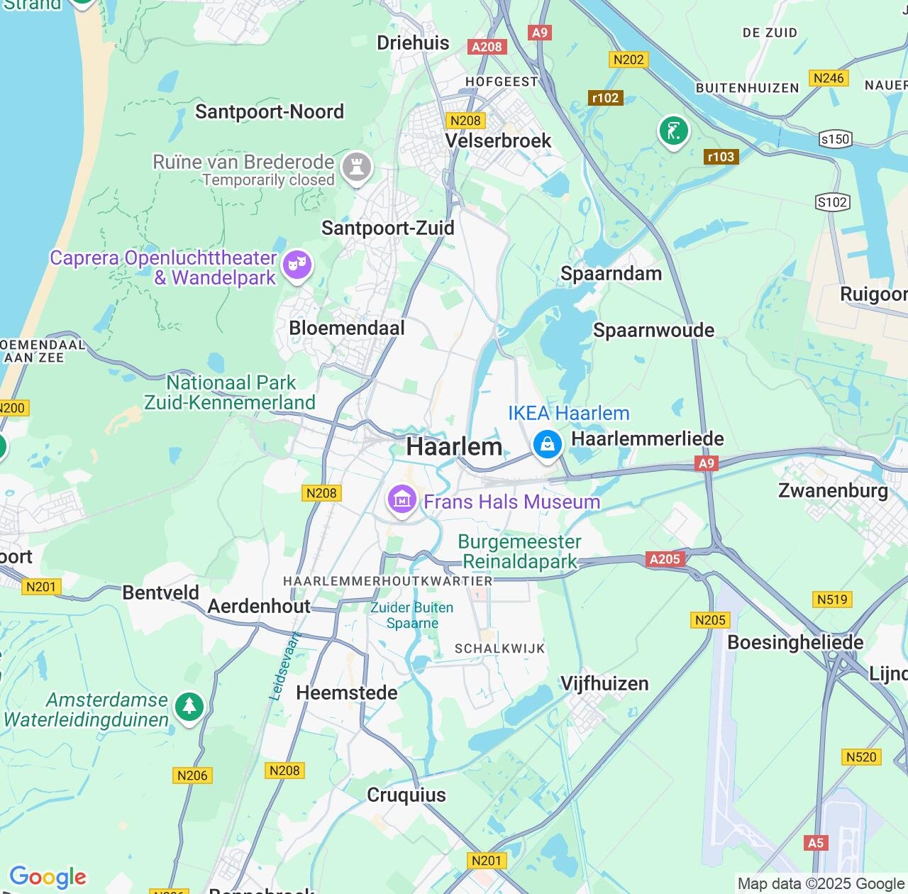 Map image for Intellectual Property Lawyers in Haarlem and North Holland IP firms at coordinates  ; .