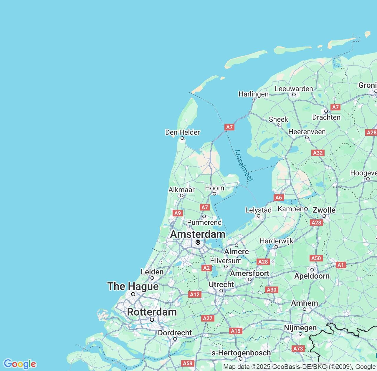 Map image for Intellectual Property Lawyers in North Holland and Netherlands IP firms at coordinates  ; .