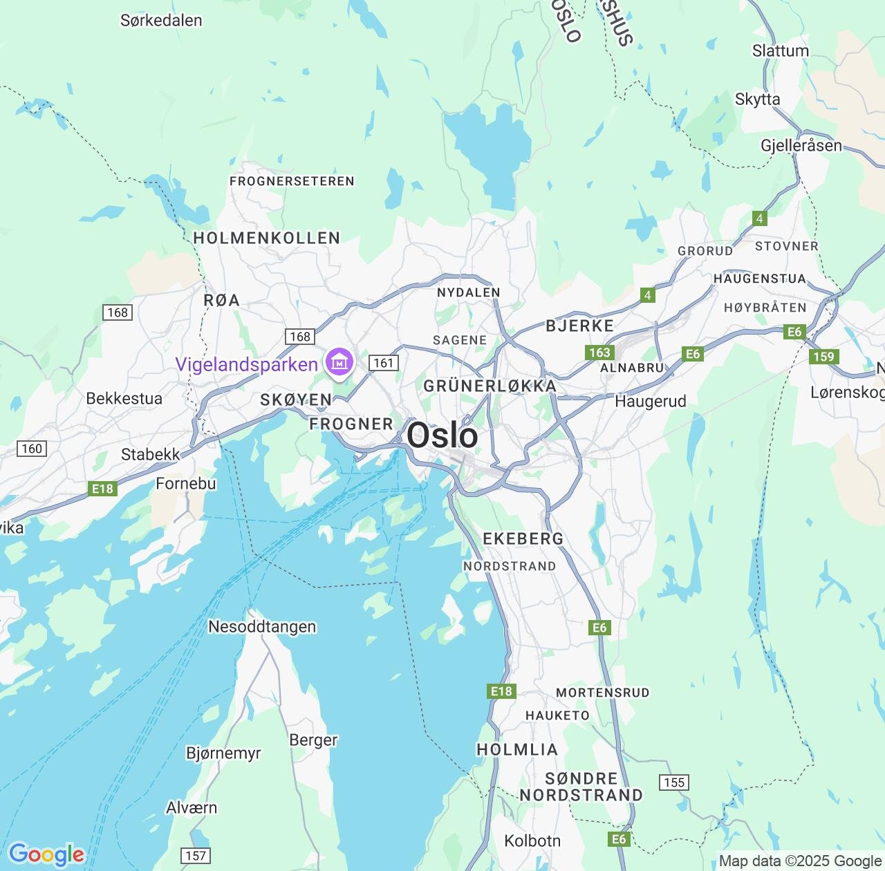 Map image for Intellectual Property Lawyers in Oslo and Norway IP firms at coordinates  ; .