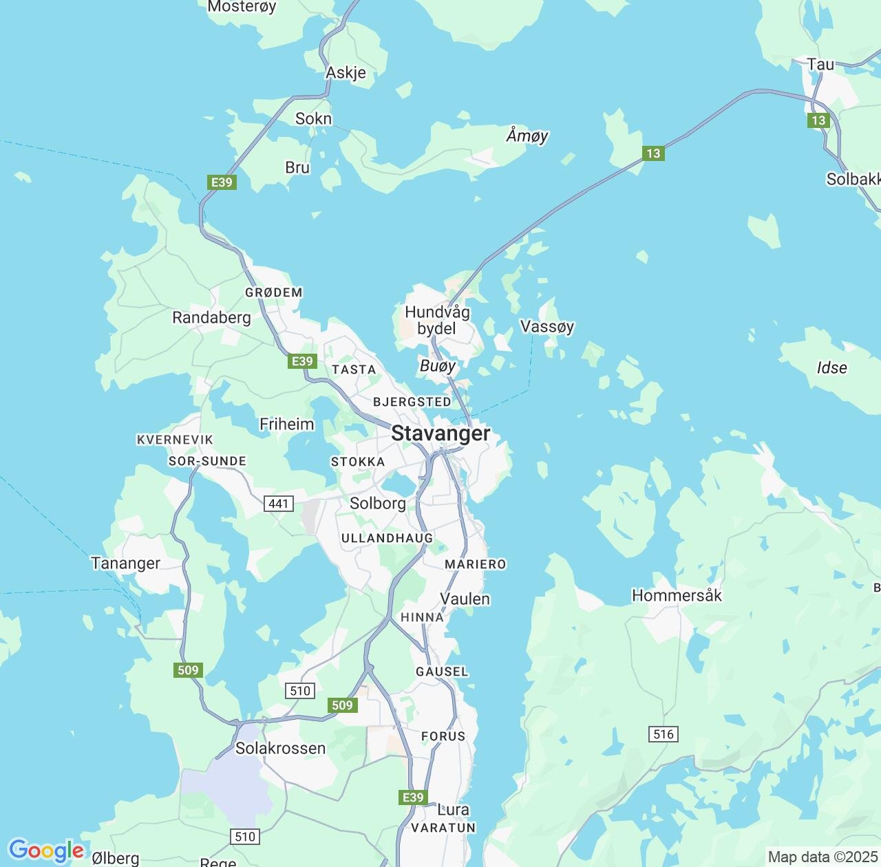Map image for Intellectual Property Lawyers in Stavanger and Rogaland IP firms at coordinates  ; .