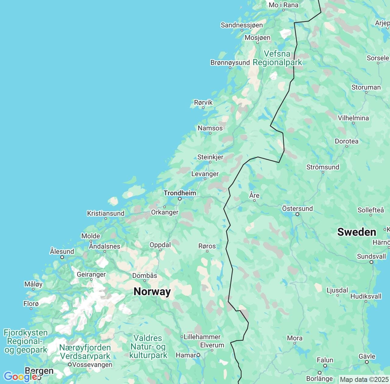 Map image for Intellectual Property Lawyers in Trøndelag and Norway IP firms at coordinates  ; .