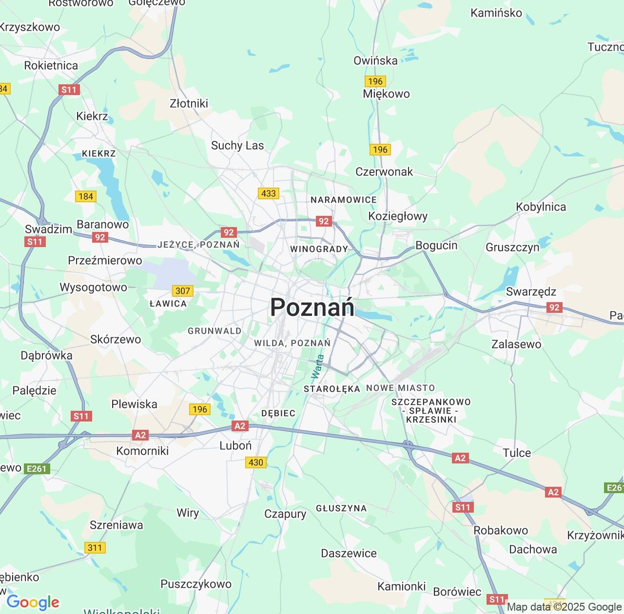 Map image for Intellectual Property Lawyers in Poznan and Greater Poland IP firms at coordinates  ; .