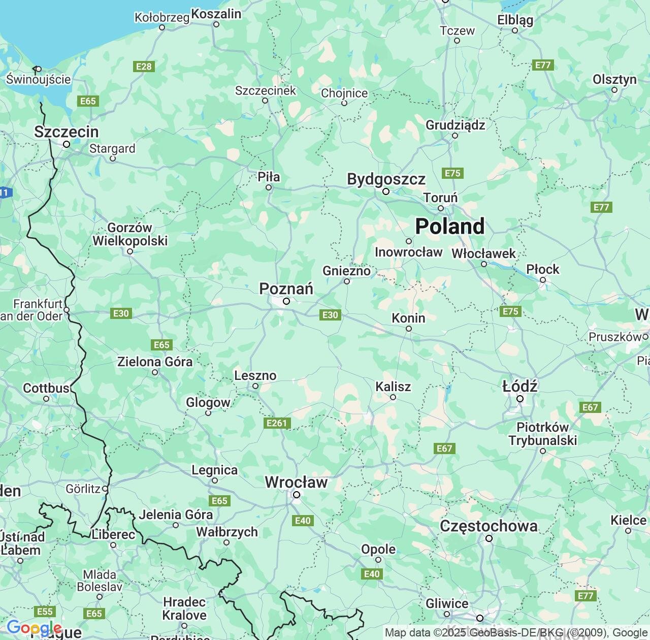 Map image for Intellectual Property Lawyers in Greater Poland and Poland IP firms at coordinates  ; .