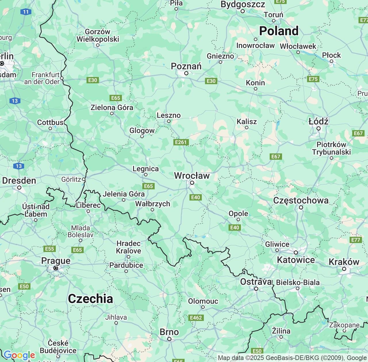 Map image for Intellectual Property Lawyers in Lower Silesia and Poland IP firms at coordinates  ; .