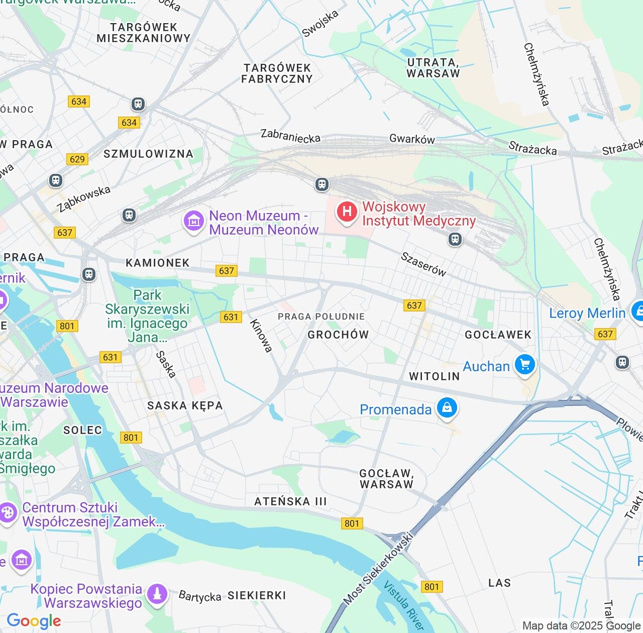 Map image for Intellectual Property Lawyers in Praga Poludnie and Mazovia IP firms at coordinates  ; .