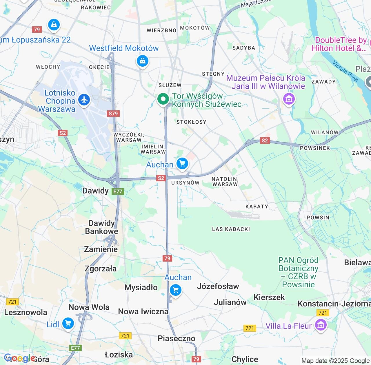 Map image for Intellectual Property Lawyers in Ursynow and Mazovia IP firms at coordinates  ; .