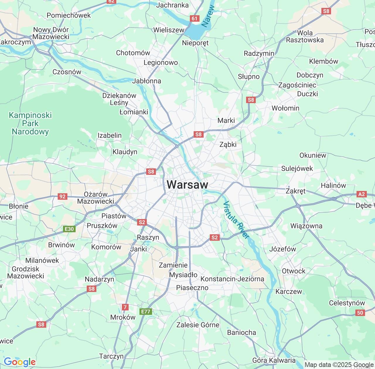 Map image for Intellectual Property Lawyers in Warsaw and Mazovia IP firms at coordinates  ; .