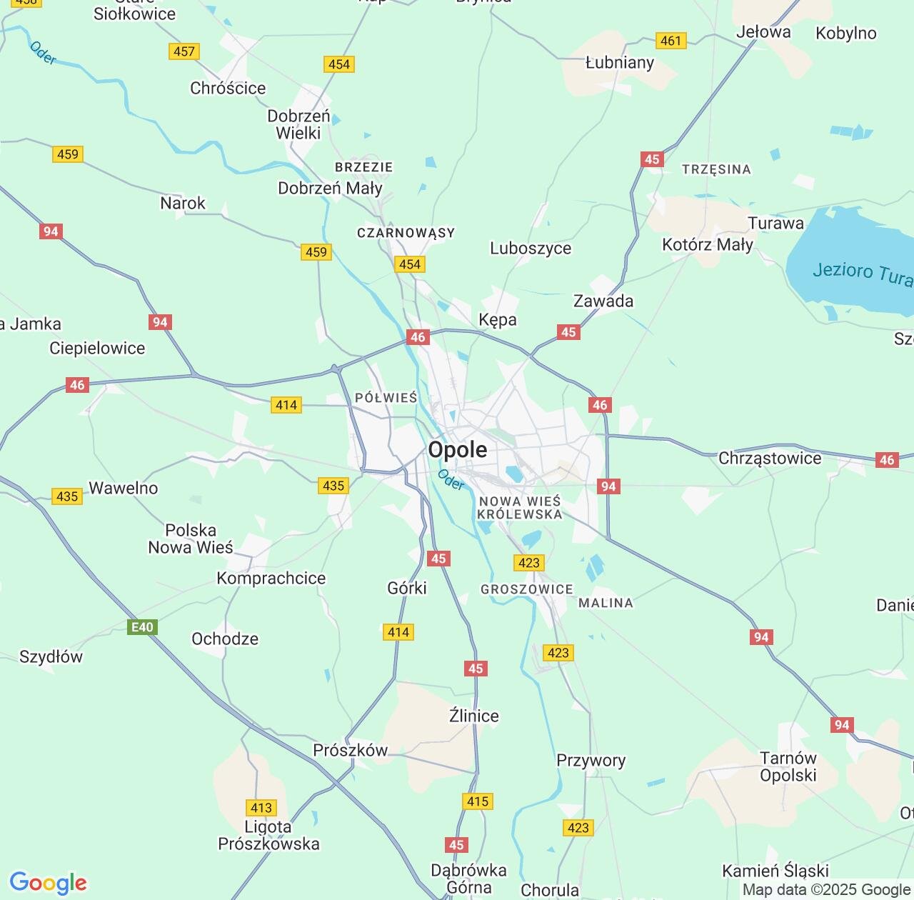 Map image for Intellectual Property Lawyers in Opole and Opole Voivodeship IP firms at coordinates  ; .