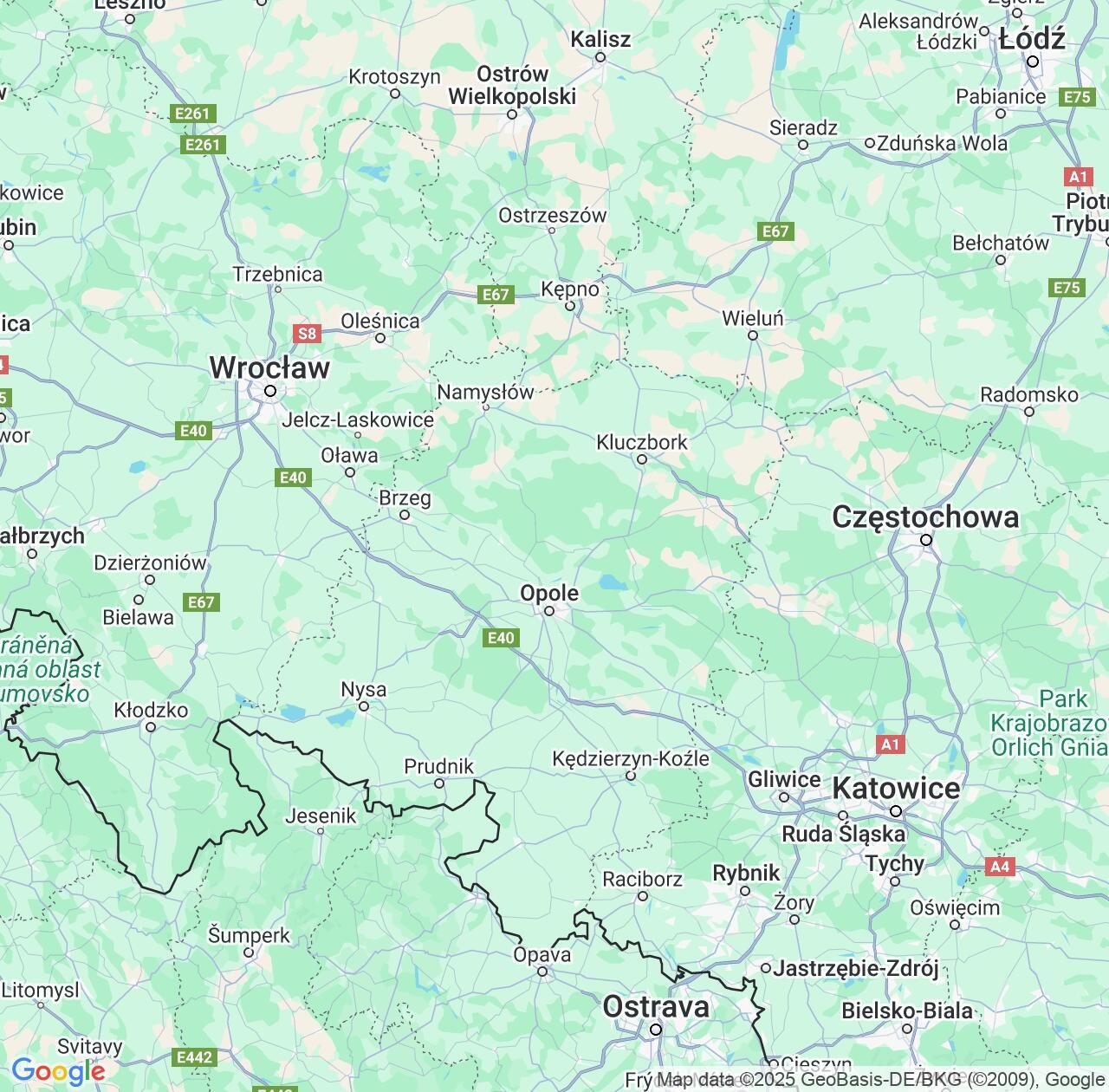Map image for Intellectual Property Lawyers in Opole Voivodeship and Poland IP firms at coordinates  ; .