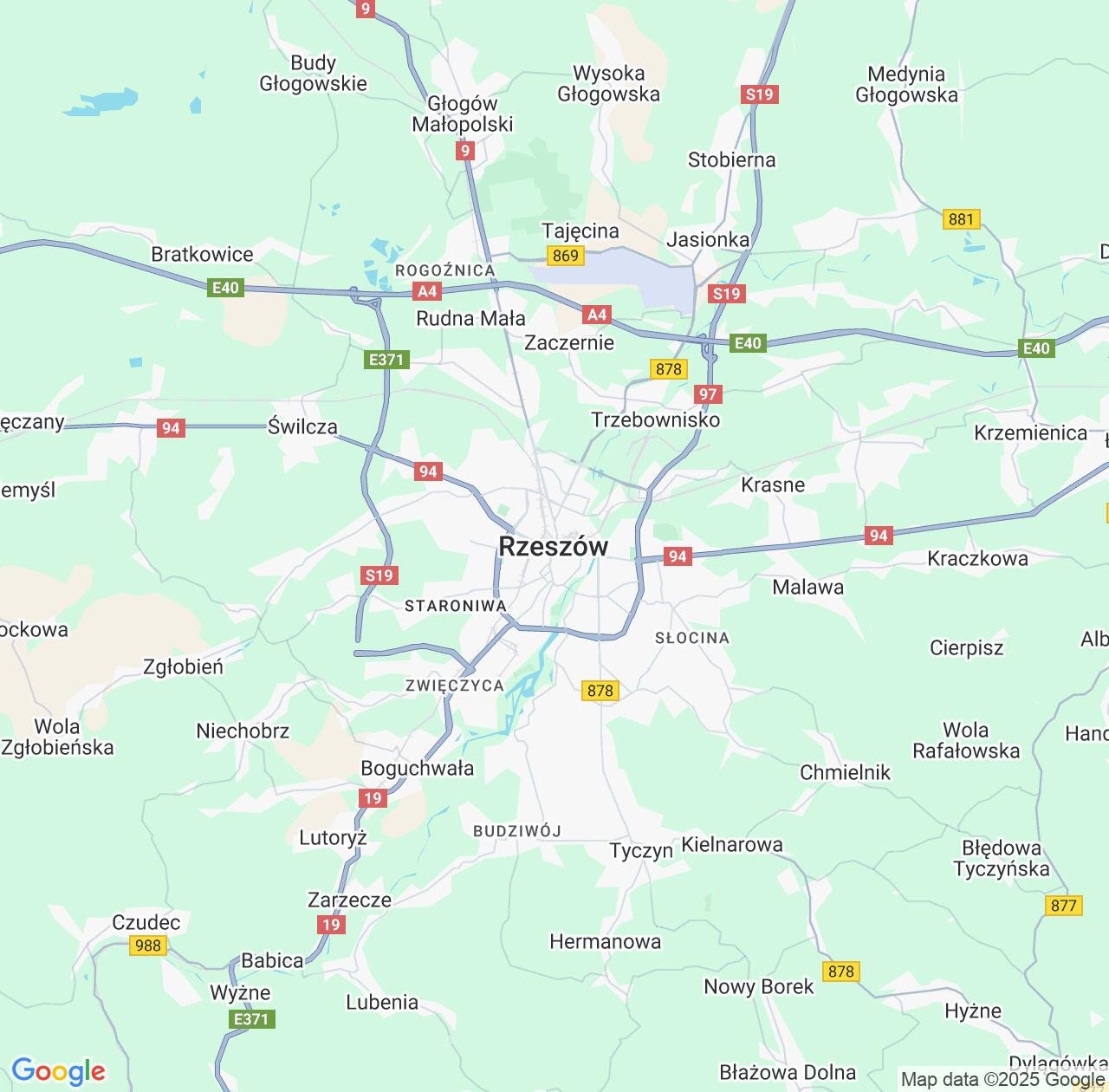 Map image for Intellectual Property Lawyers in Rzeszow and Subcarpathia IP firms at coordinates  ; .