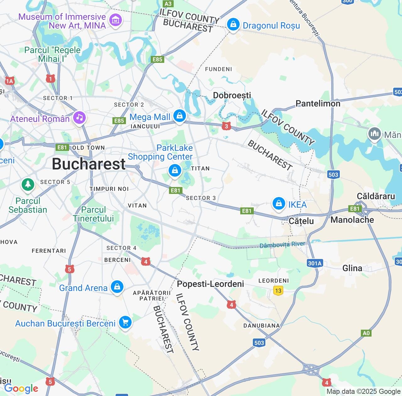 Map image for Intellectual Property Lawyers in Sector 3 and București IP firms at coordinates  ; .