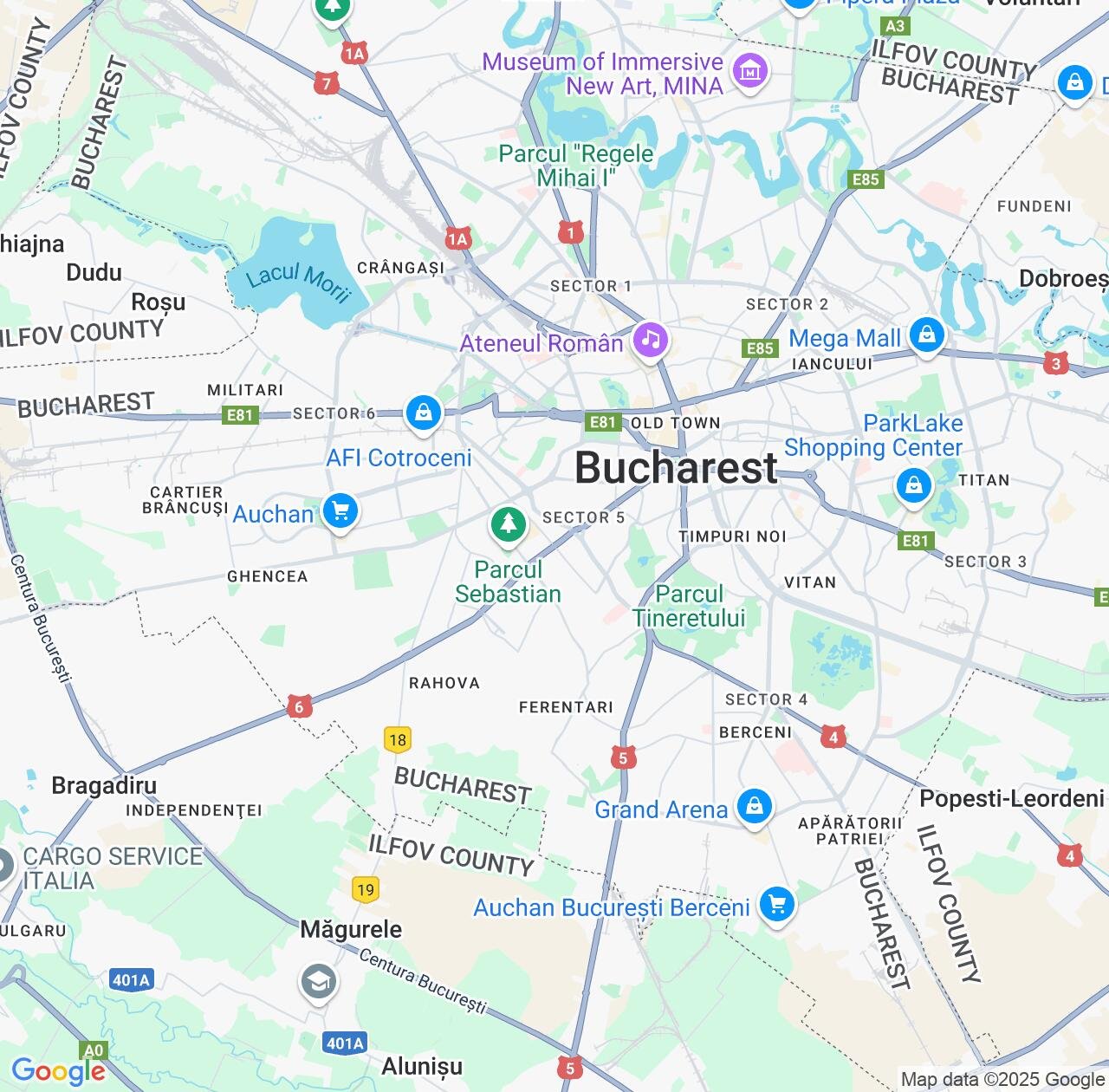 Map image for Intellectual Property Lawyers in Sector 5 and București IP firms at coordinates  ; .