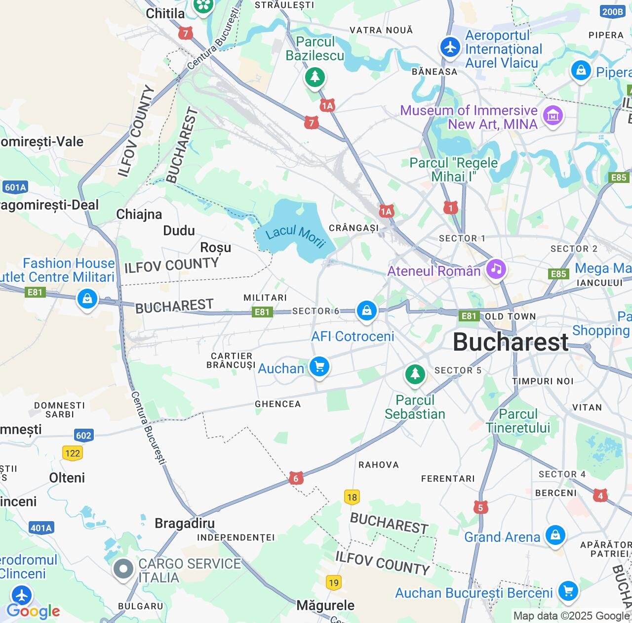 Map image for Intellectual Property Lawyers in Sector 6 and București IP firms at coordinates  ; .