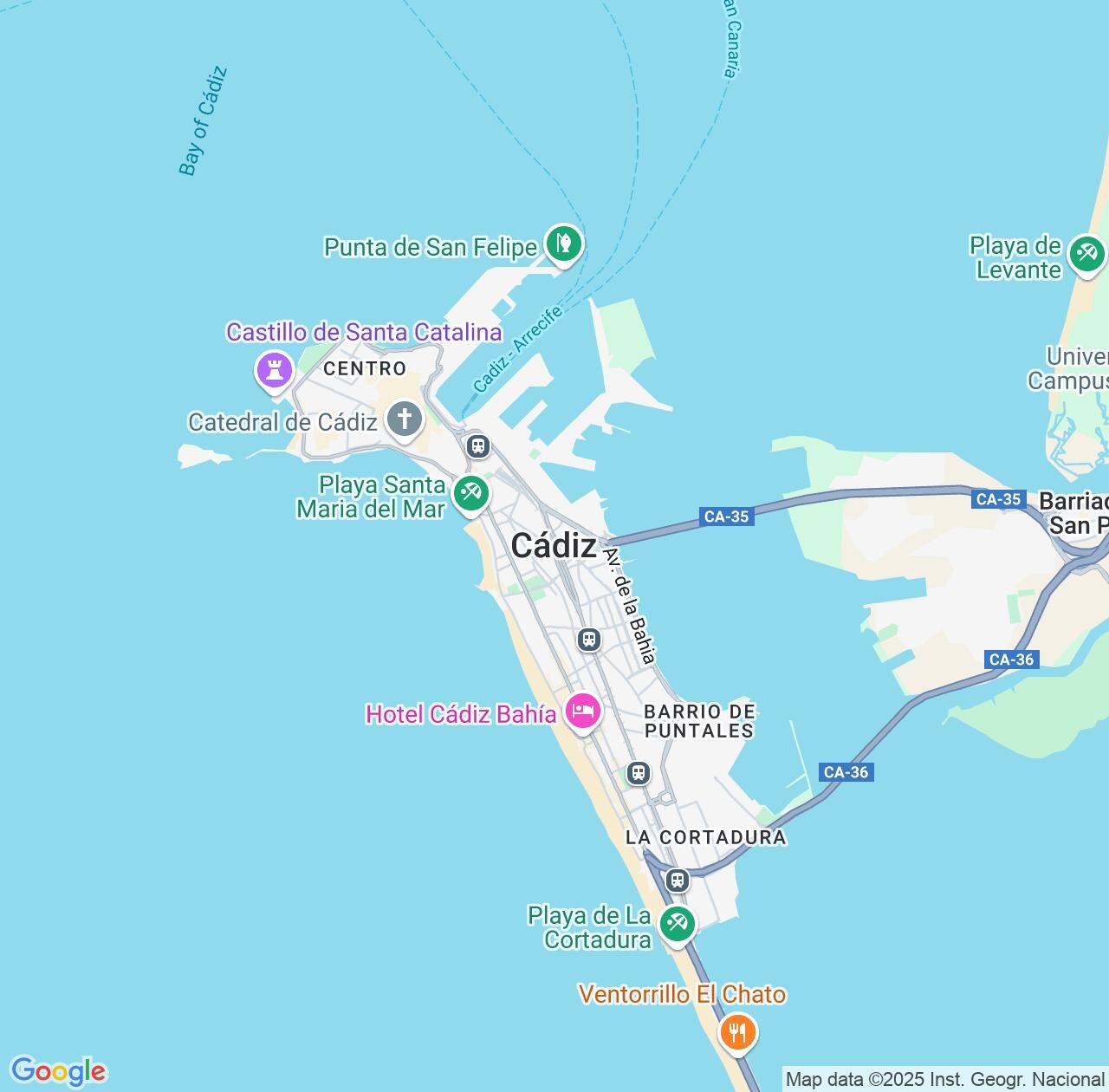 Map image for Intellectual Property Lawyers in Cadiz and Andalusia IP firms at coordinates  ; .