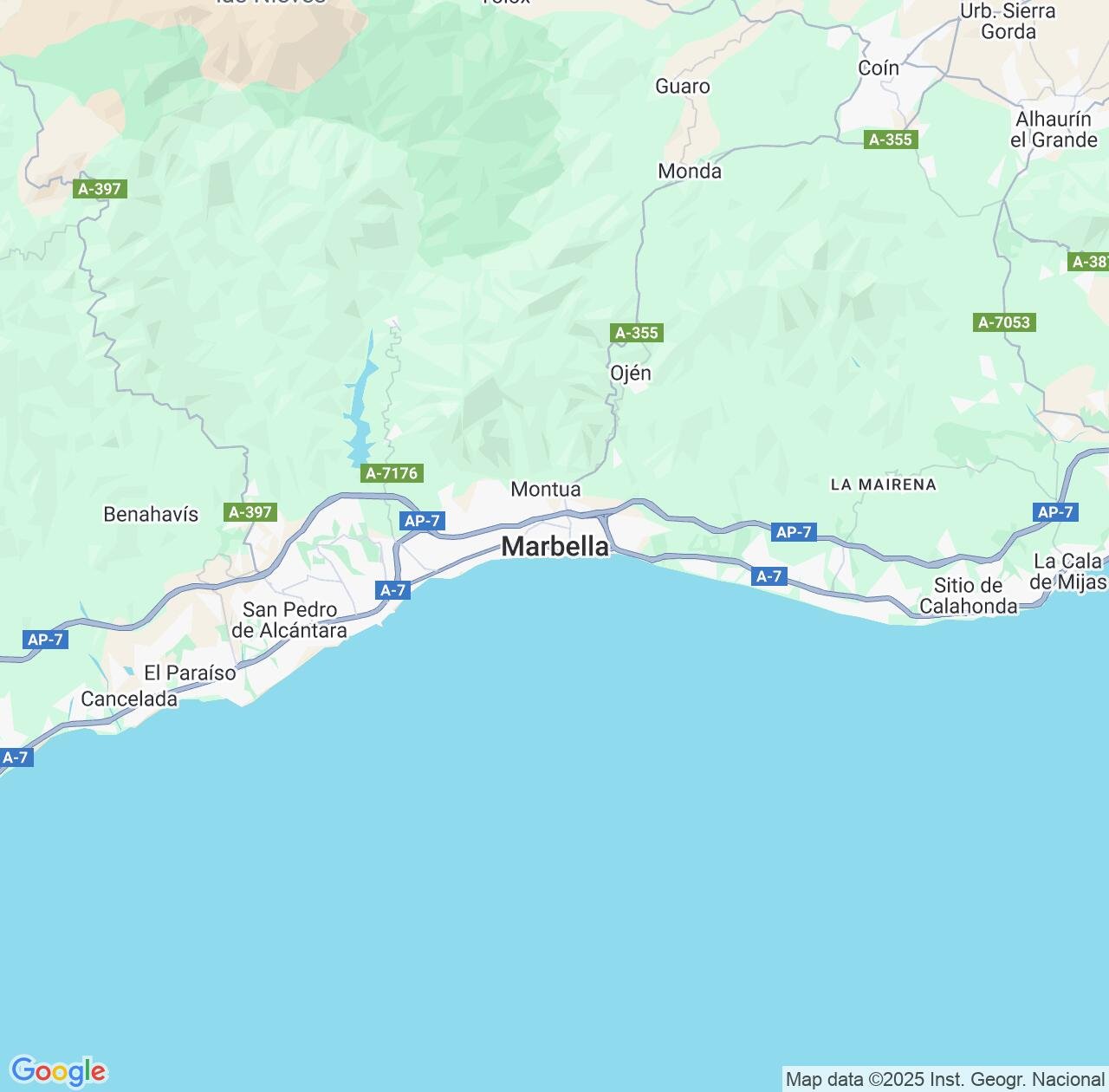Map image for Intellectual Property Lawyers in Marbella and Andalusia IP firms at coordinates  ; .