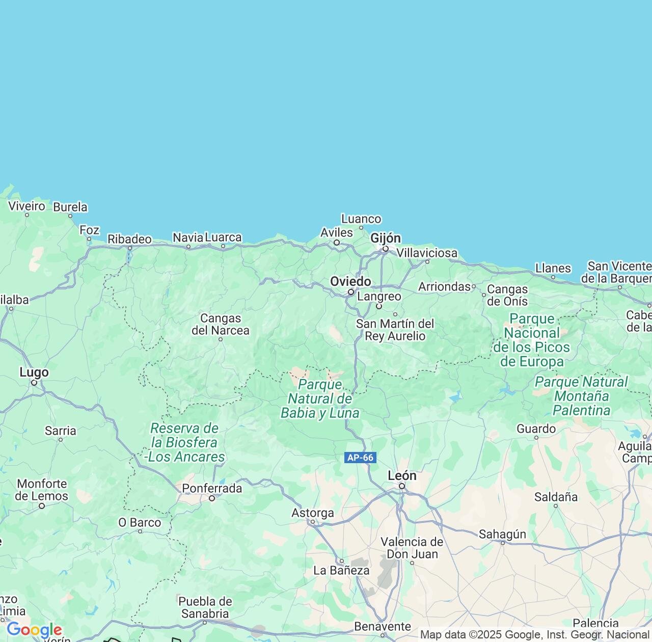 Map image for Intellectual Property Lawyers in Asturias and Spain IP firms at coordinates  ; .