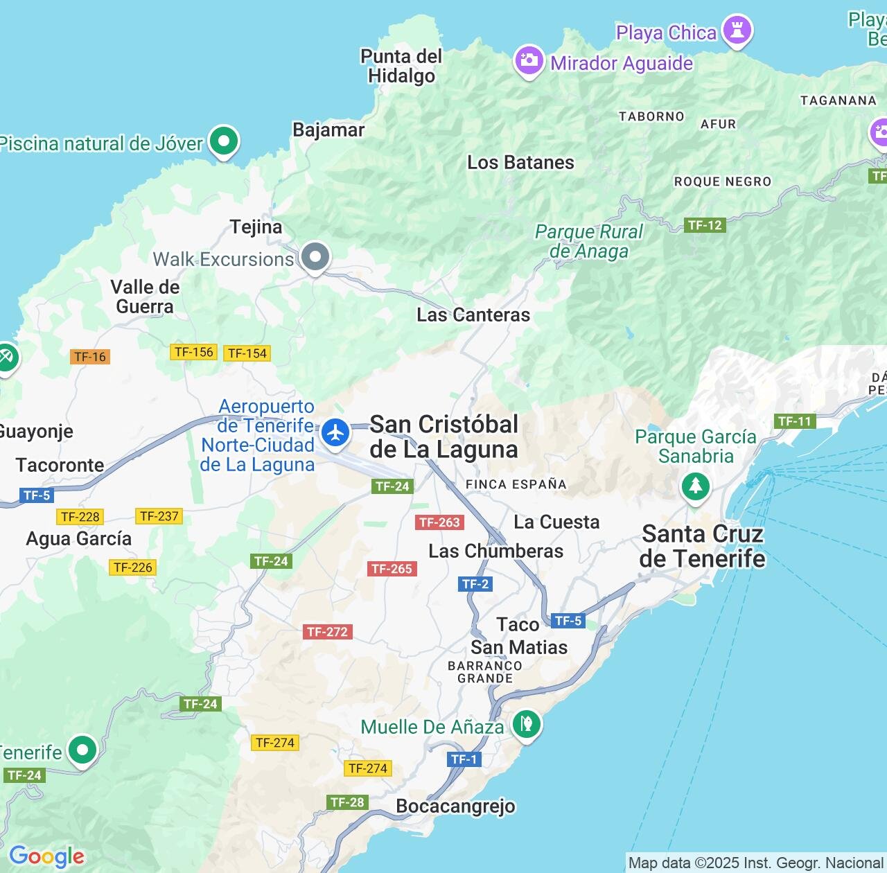 Map image for Intellectual Property Lawyers in La Laguna and Canary Islands IP firms at coordinates  ; .