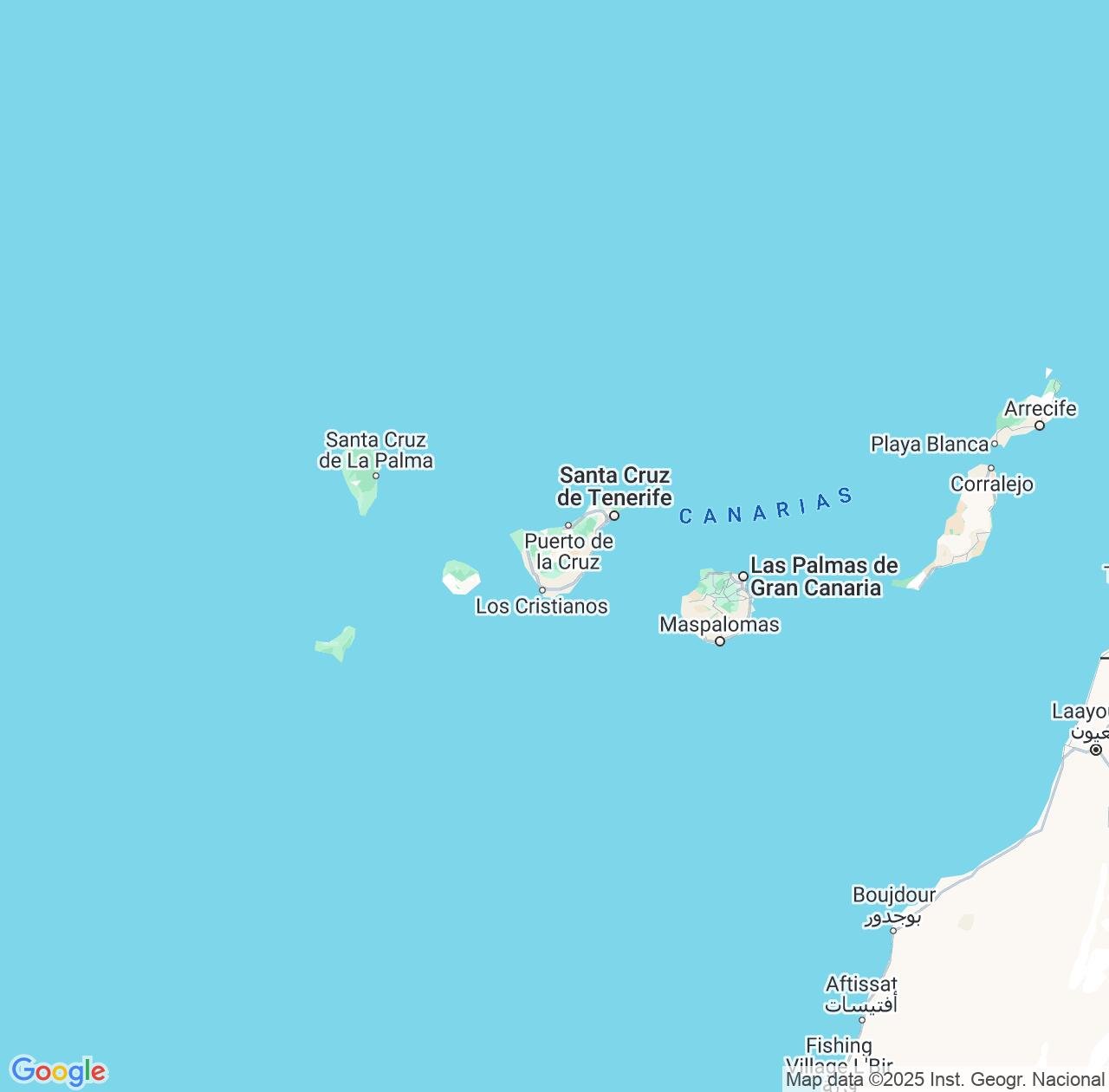 Map image for Intellectual Property Lawyers in Canary Islands and Spain IP firms at coordinates  ; .