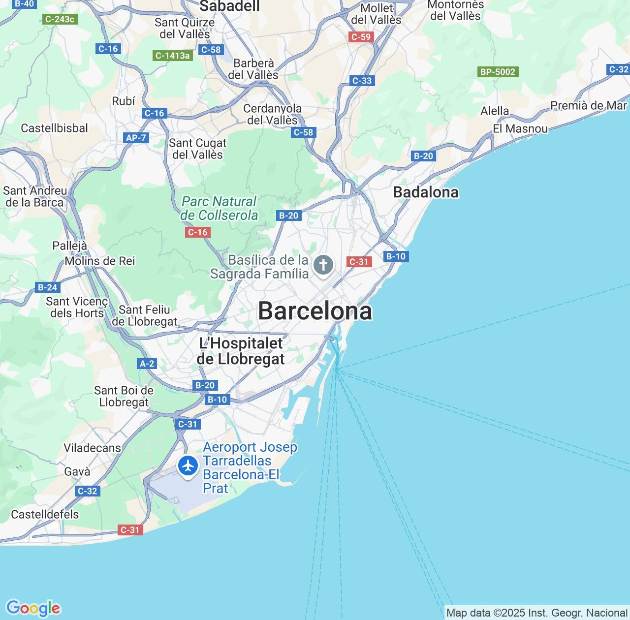 Map image for Intellectual Property Lawyers in Barcelona and Catalonia IP firms at coordinates  ; .