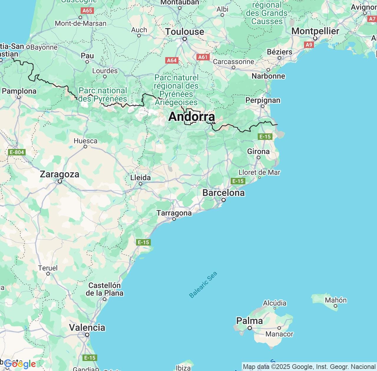 Map image for Intellectual Property Lawyers in Catalonia and Spain IP firms at coordinates  ; .