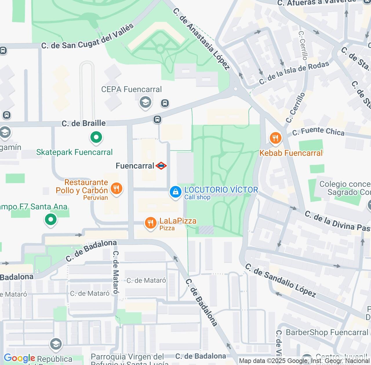 Map image for Intellectual Property Lawyers in Fuencarral and Madrid IP firms at coordinates  ; .