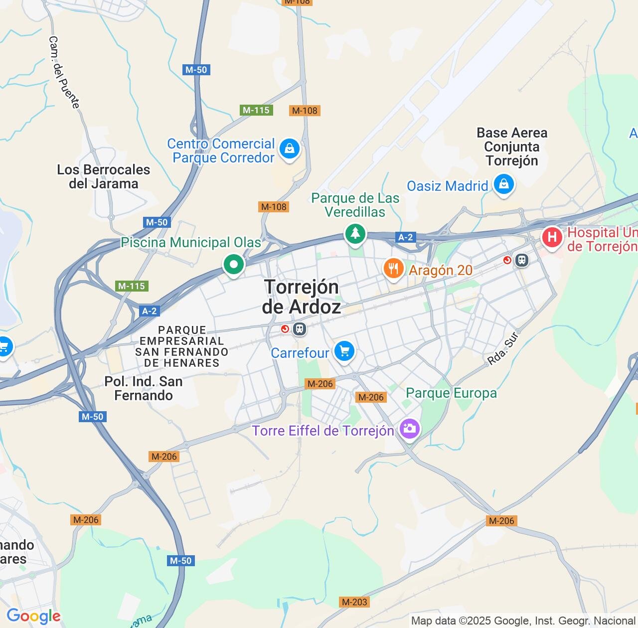 Map image for Intellectual Property Lawyers in Torrejon de Ardoz and Madrid IP firms at coordinates  ; .