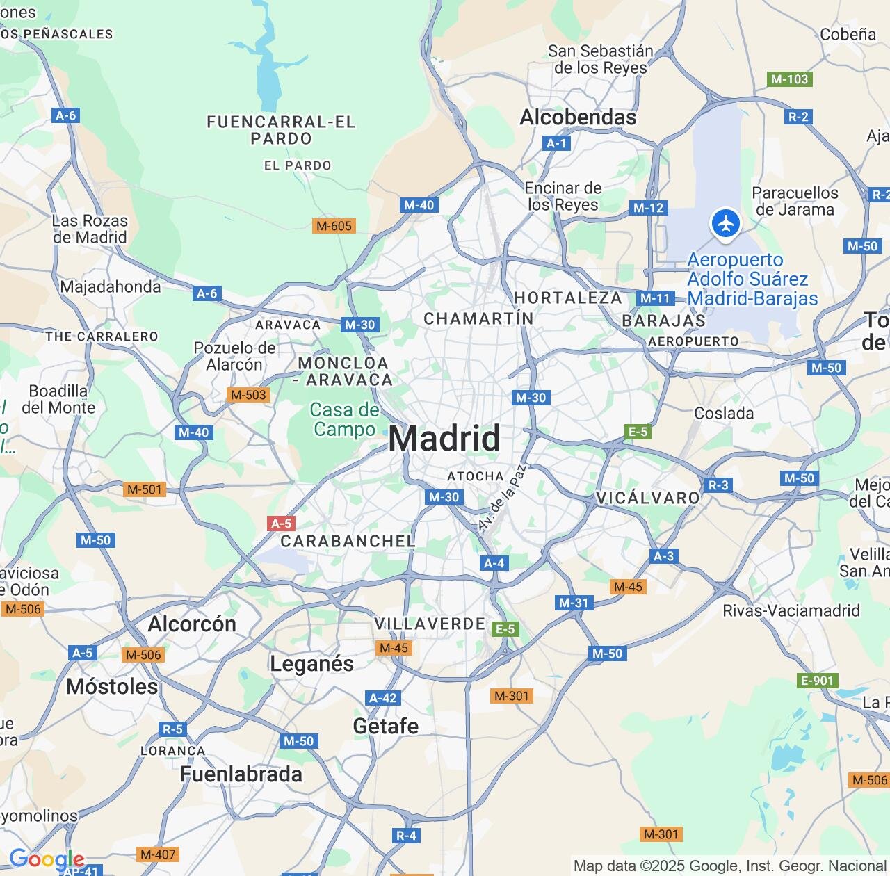 Map image for Intellectual Property Lawyers in Madrid and Spain IP firms at coordinates  ; .