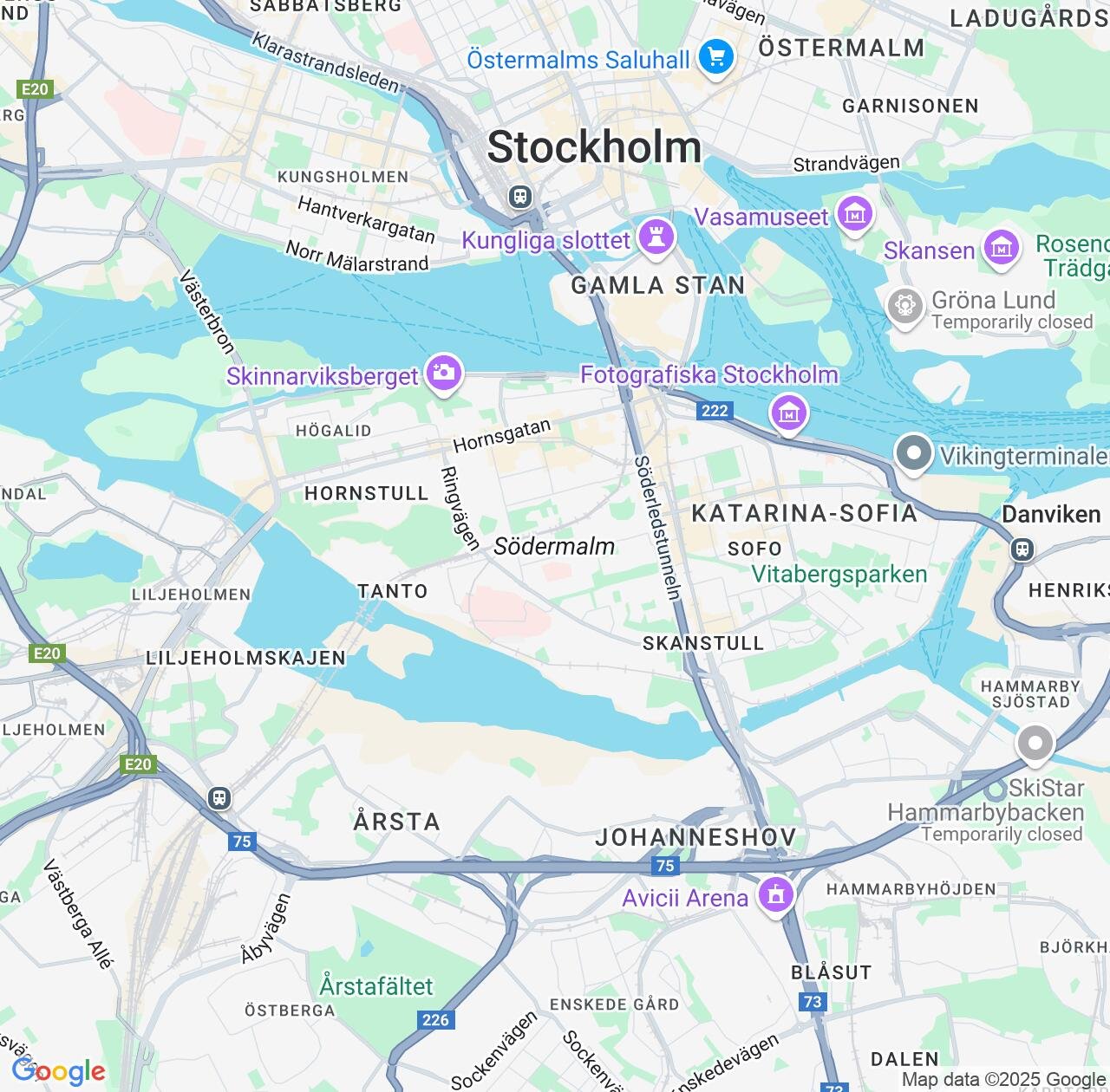 Map image for Intellectual Property Lawyers in Soedermalm and Stockholm IP firms at coordinates  ; .